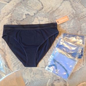 4 pairs of third love bikini